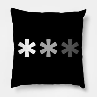 Asterisk Pillow