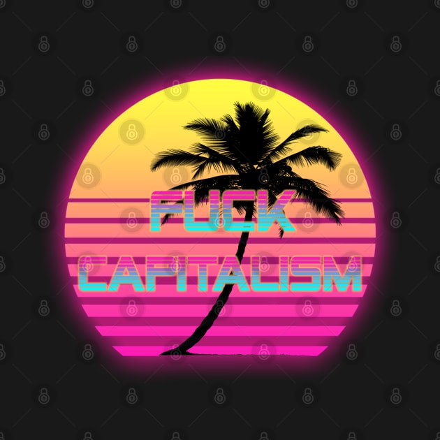 Anti-Capitalism Vaporwave (Alien)| Anarchism| Communism| Anarchy| Karl Marx| Peter Kropotkin by RevolutionToday