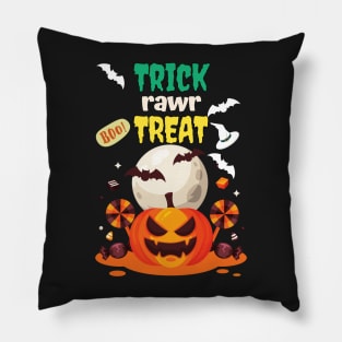 Trick Rawr Treat T Shirts For Halloween Lovers / Trick Rawr Treat T Shirts For Halloween Lovers Funny / Trick Rawr Treat T Shirts For Halloween Lovers Pillow