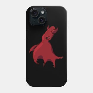 Curious Red Vampire Squid Phone Case