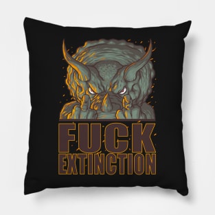 F**k Extinction! Pillow