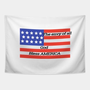 God bless america Tapestry