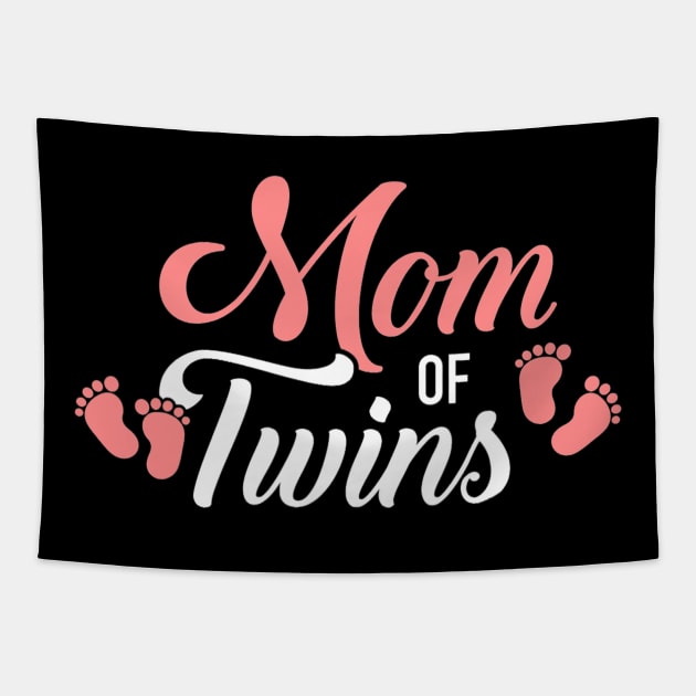 Mom of Twins Tapestry by tabbythesing960