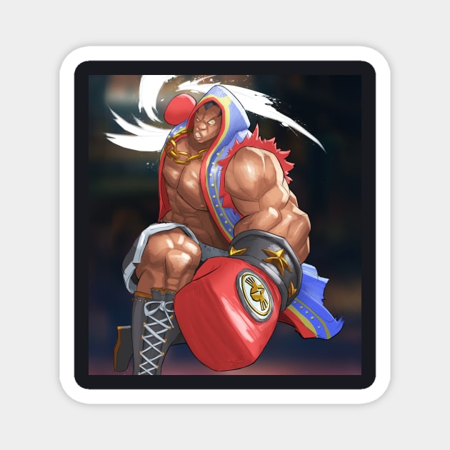 Street Fighter V Fanart - Balrog Collection Magnet by Beckley Art