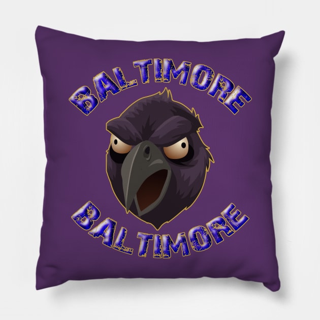 Baltimore Ravens Pillow by remixer2020