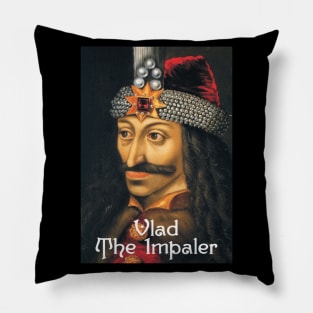 Vlad the Impaler - The Inspiration for Bram Stokes' "Dracula" Pillow