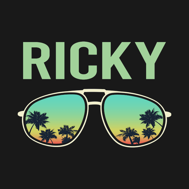 Cool Glasses - Ricky Name by songuk