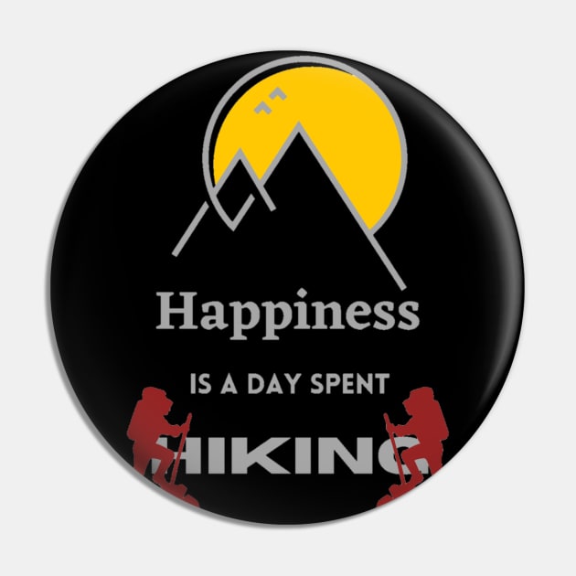 Happiness is a day spent hiking Pin by DeviAprillia_store