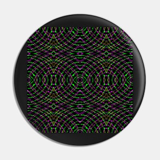 An abstract design on black Pin