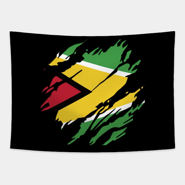 Guyana Always Tapestry by Imaginariux
