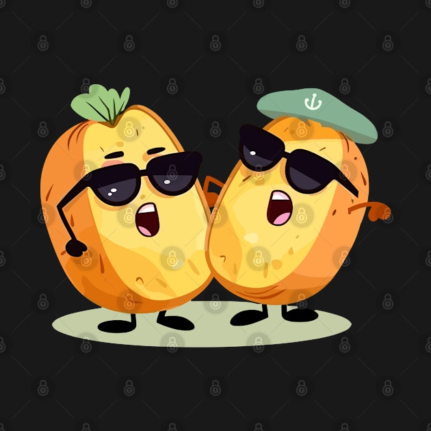 Singing Potatoes by MintaApparel