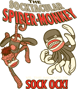 The Socktacular Spider-Monkey Magnet