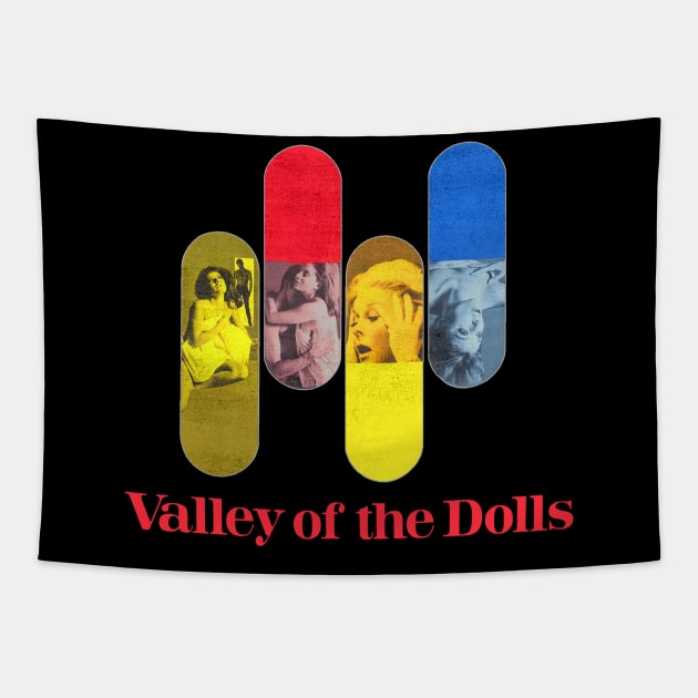 Valley Of The Dolls Tapestry by Devils Club
