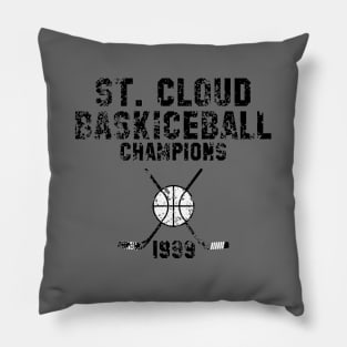 St. Cloud Baskiceball Champions Variant Pillow