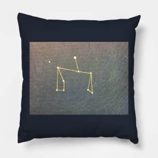 The Constellation of Libra Pillow