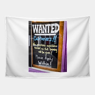 Wanted Tapestry