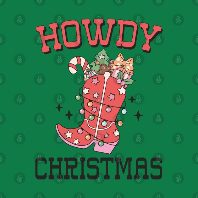 Howdy Christmas, Country Christmas by Pop Cult Store