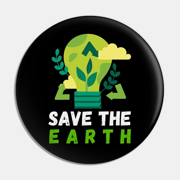 SAVE THE EARTH Pin by Epsilon99