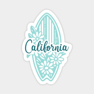 California Surfboard Magnet