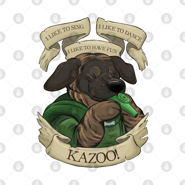 KAZOO! Tonka the Bard by DnDoggos