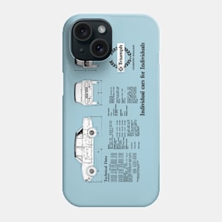 TRIUMPH DOLOMITE - technical data Phone Case