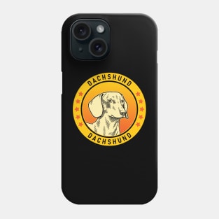 Smooth Dachshund Dog Portrait Phone Case