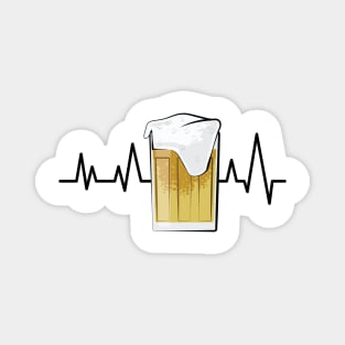 Heartbeat Pulse - Beer Magnet
