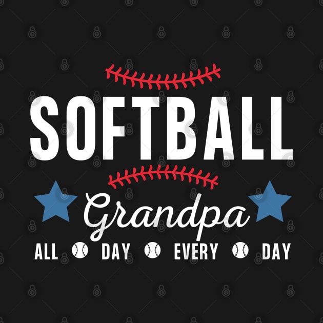 Softball Grandpa - all day every day by JunThara