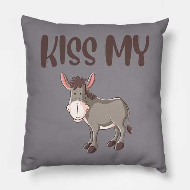 Kiss my ass Pillow by the74