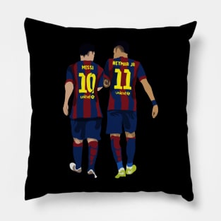 Messi and Neymar Pillow