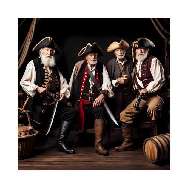 Pensioners as Pirates by Colin-Bentham