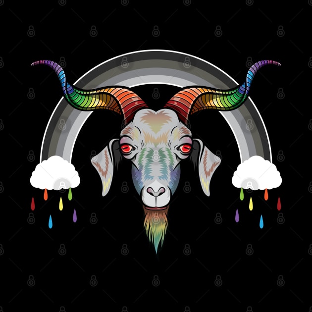 Rainbow Goat by JenniferSmith