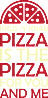 Krusty Krab Pizza Magnet