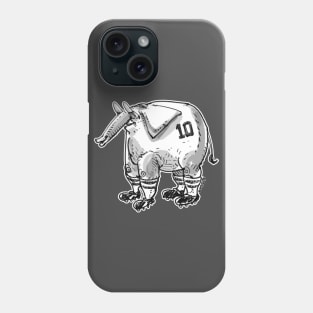 football player elephant Phone Case