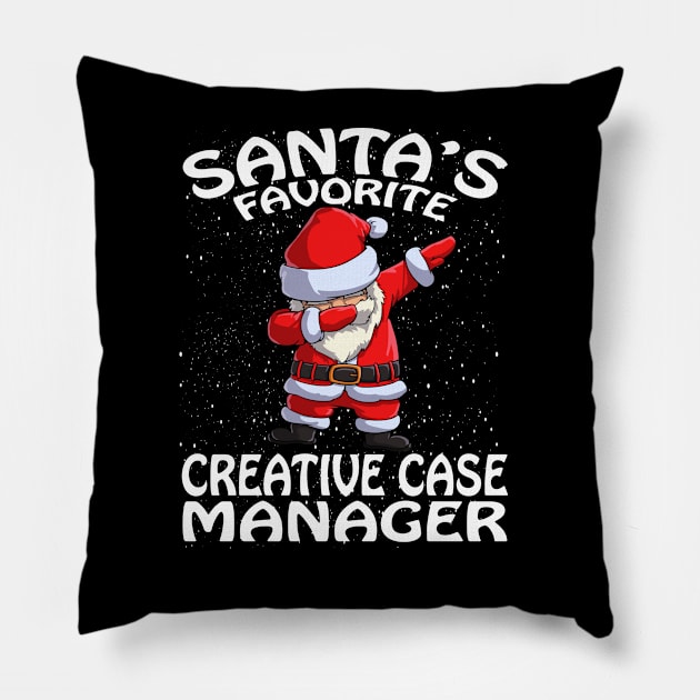 Santas Favorite Business Creative Case Manager Chr Pillow by intelus