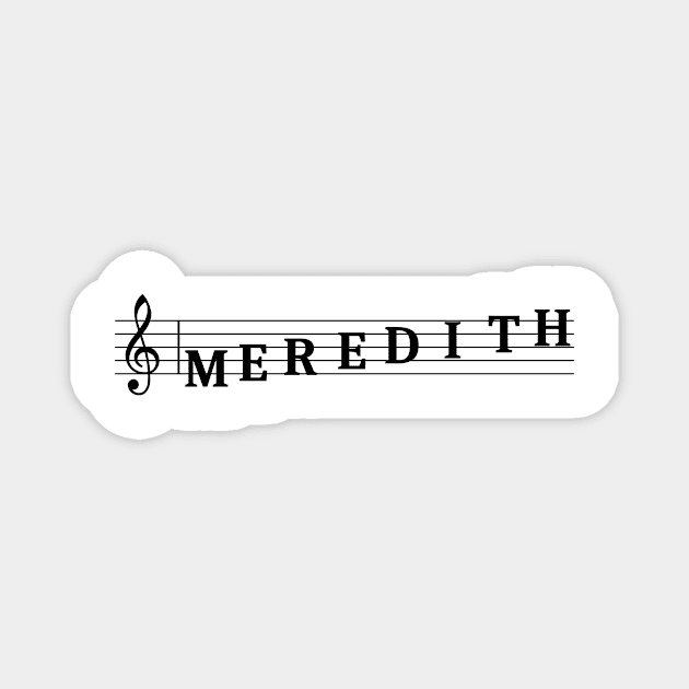 Name Meredith Magnet by gulden