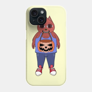 Trick or Treat Cat Phone Case