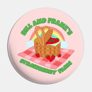 Strawberry farm Pin