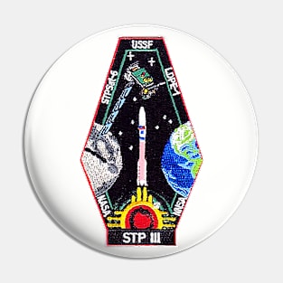 Space Test Program Launch 3 Patch Pin
