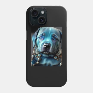 Gorgeous Blue Staffy Puppy Phone Case