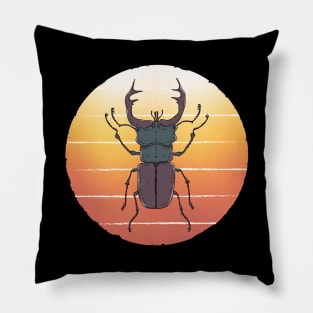 Stag Beetle Pillow