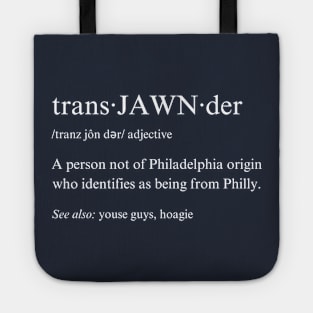 transJAWNder Tote