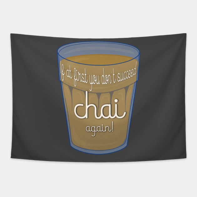 Always Chai Again! Tapestry by novabee