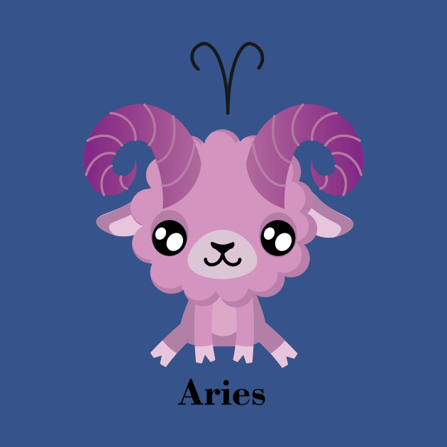 Aries Zodiac Sign Cute by MikaelSh