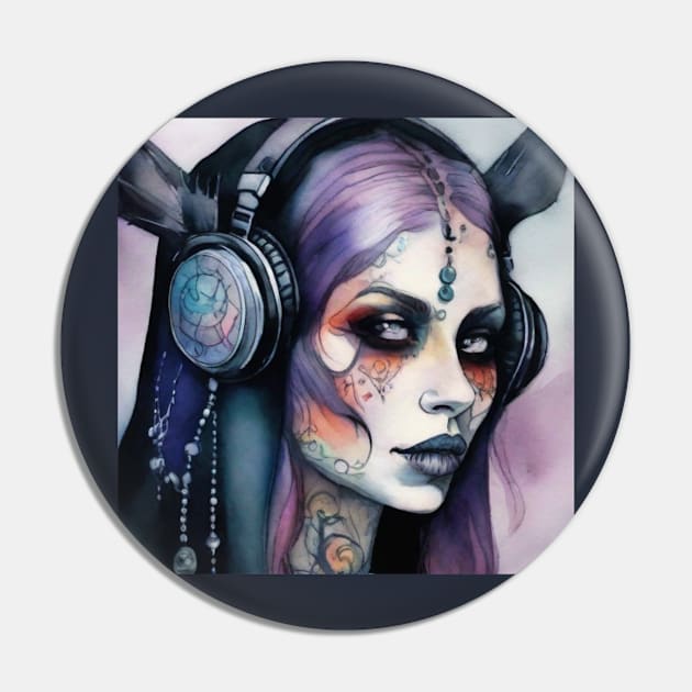 Living Dead Girl Pin by DarkAngel1200