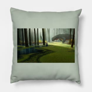 swamp dragons Pillow