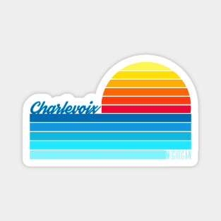 Charlevoix Sun Magnet