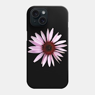 pink blooming coneflower, flower, petals, floral Phone Case