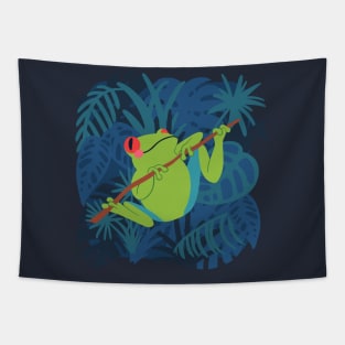 Tree Frog Tapestry