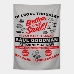 In Legal Trouble Better Call Saul Tapestry